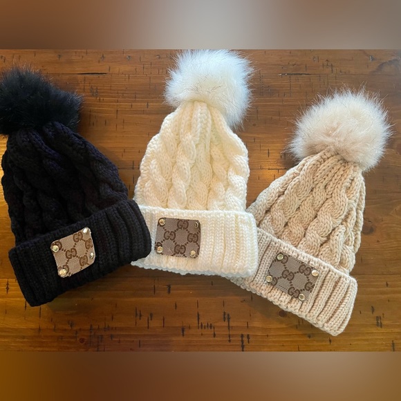 Upcycled Luxury Beanie - Picture 3 of 4